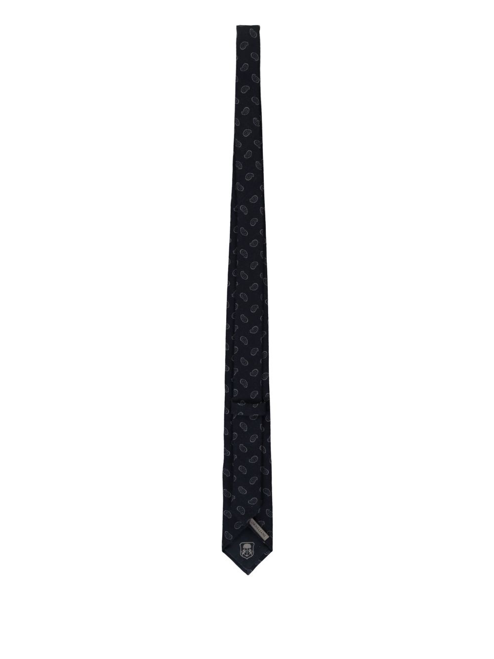 paisley-jacquard tie - 2