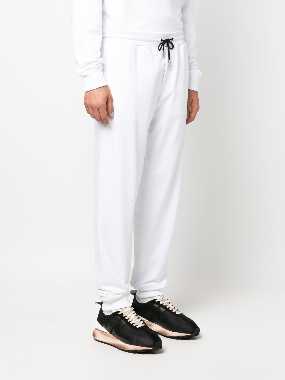 logo-print cotton track pants - 3