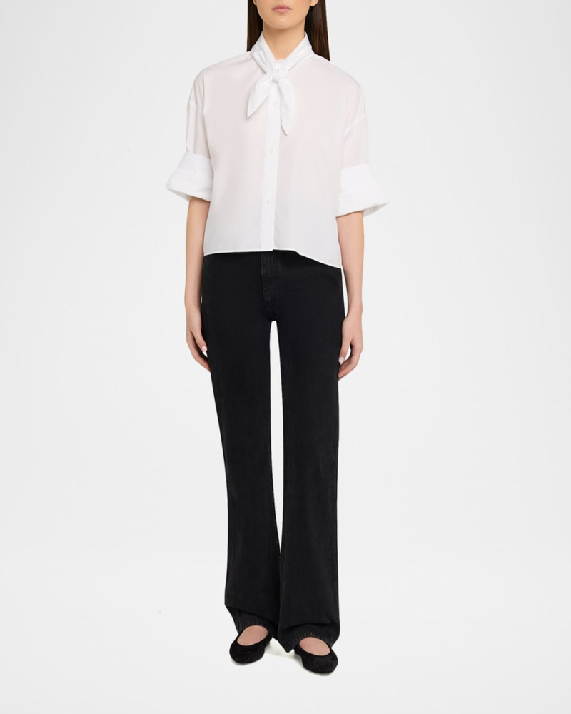 TWP Tie One On Superfine Cotton Shirt outlook
