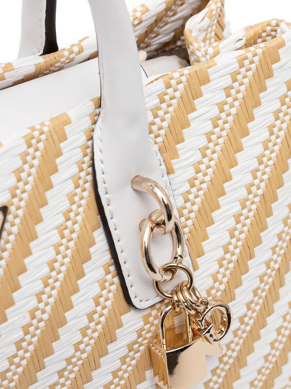 striped tote bag - 3