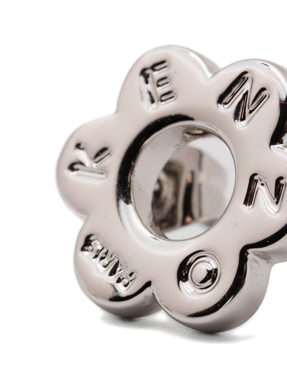 flower-motif stud earrings - 3