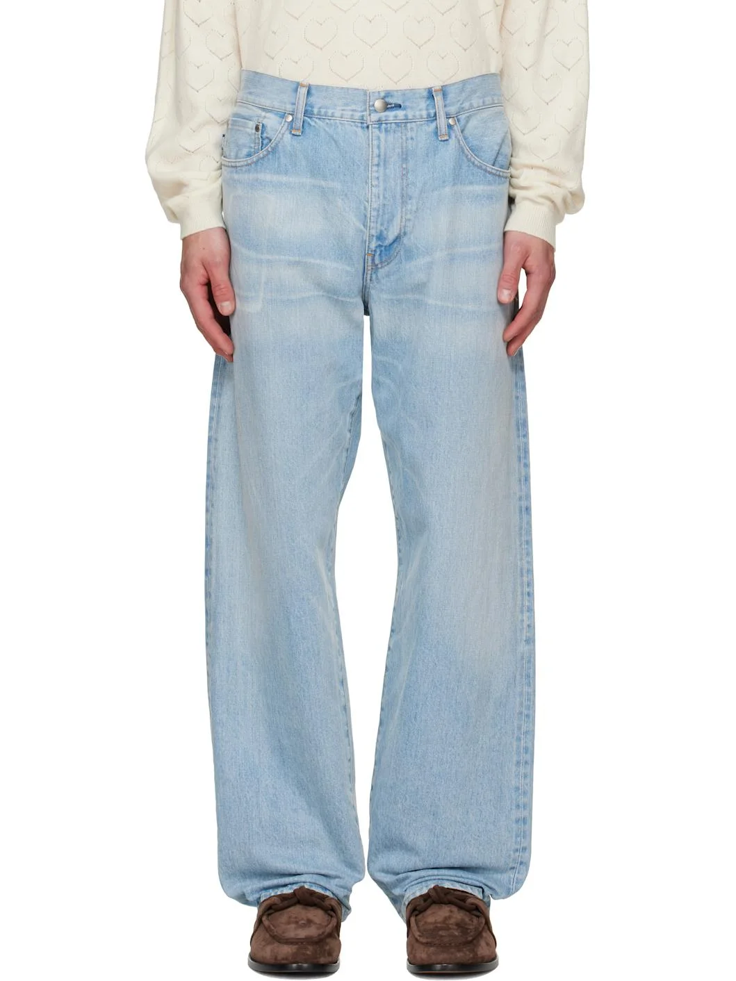 Blue Baggy Jeans - 1