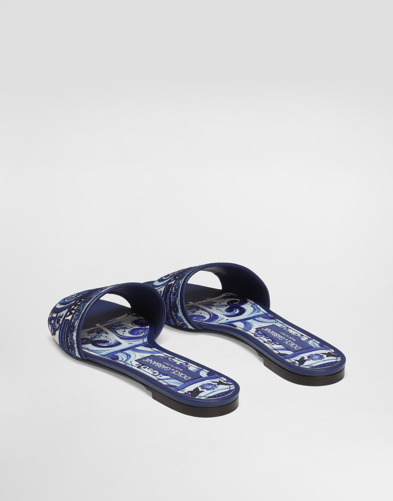 Dolce & Gabbana Embroidered slides outlook
