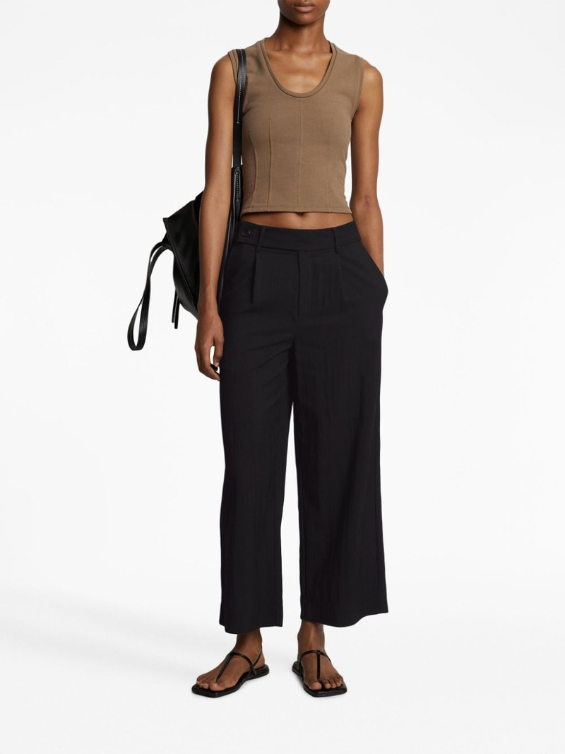 Proenza Schouler Drapey Suiting wide-leg tailored trousers outlook
