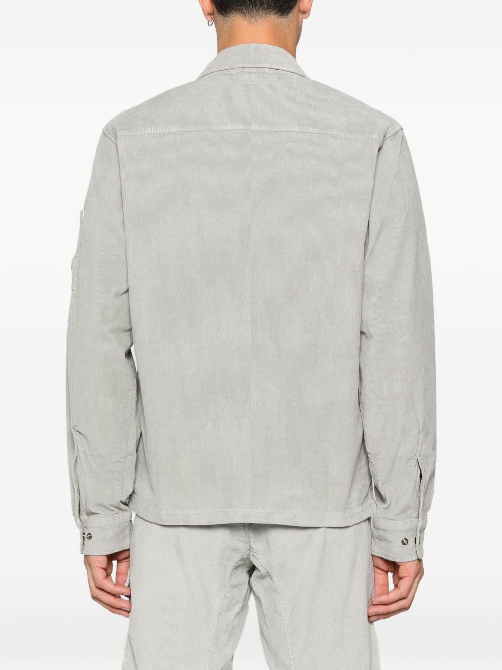 zip-fastening patch-pockets shirt - 4