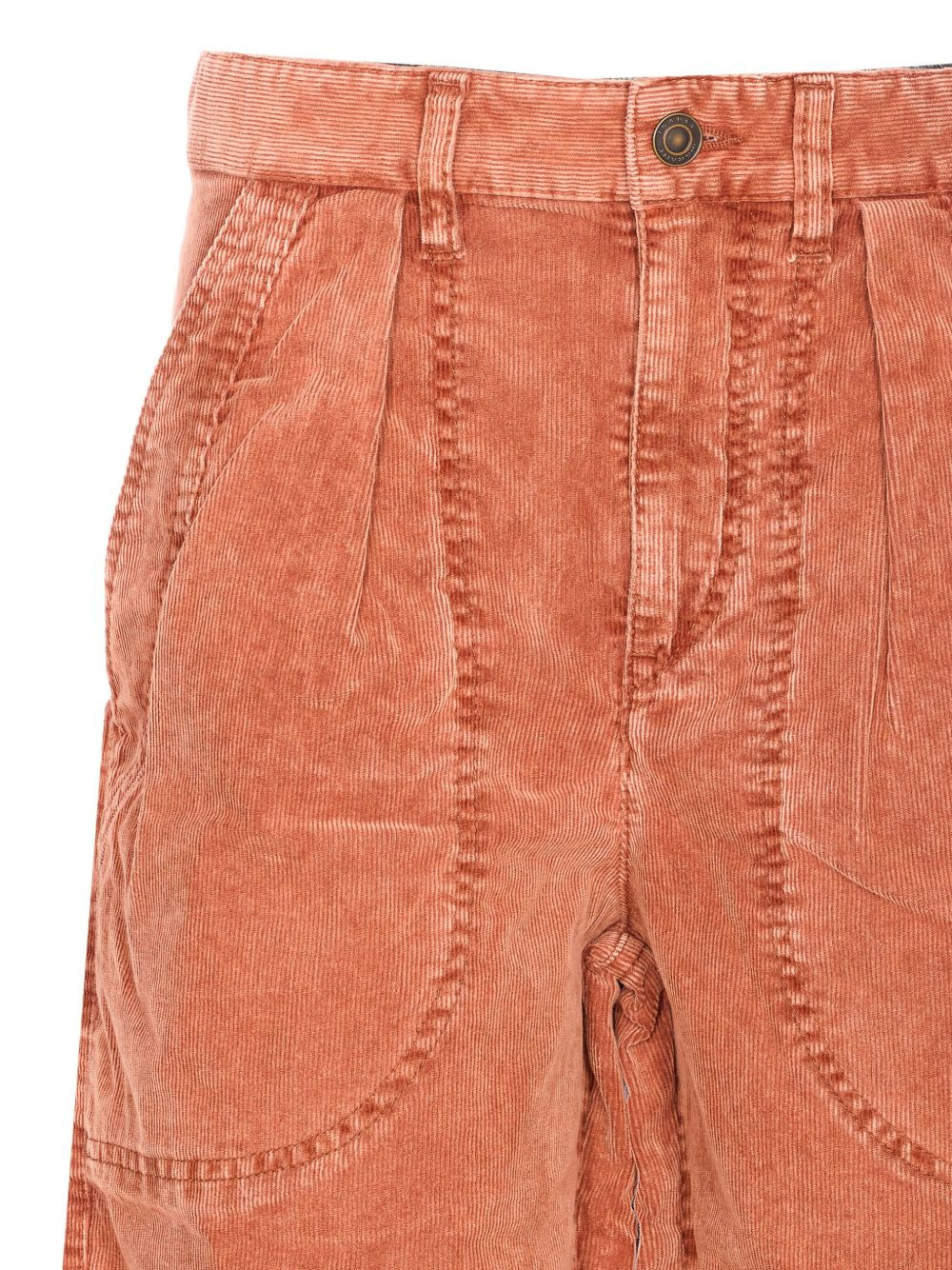 Onyta patch-pocket corduroy trousers - 4
