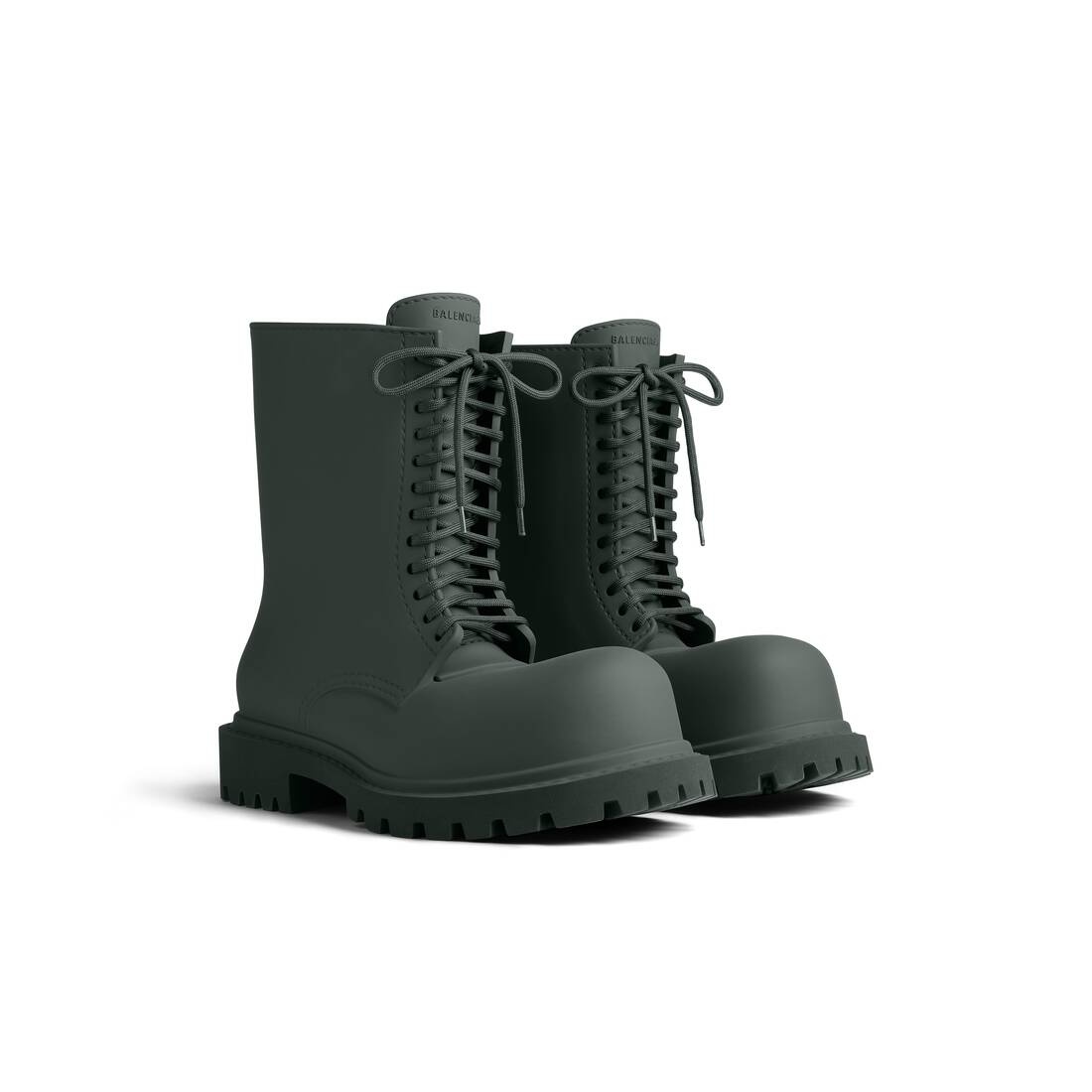 Men's Steroid Boot in Dark Green - 2