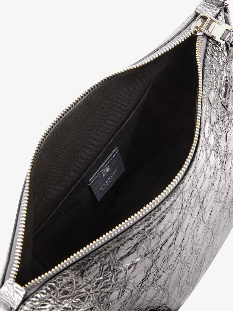 VOYOU CROSSBODY BAG IN LAMINATED LEATHER 5