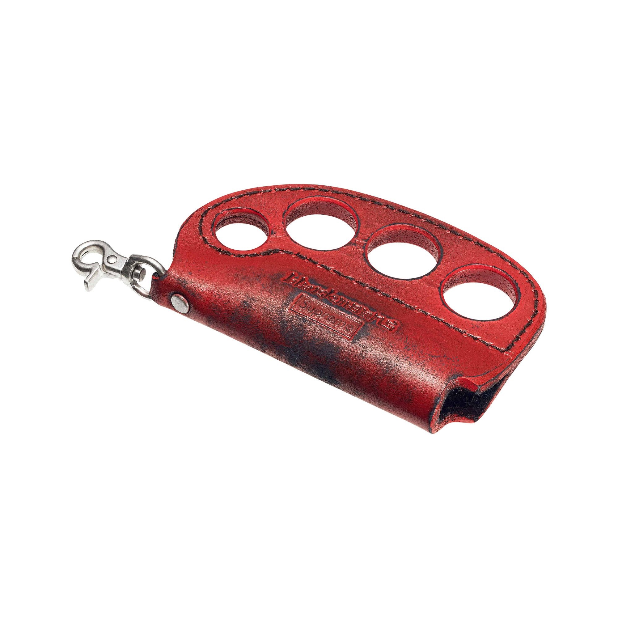 Supreme Supreme x blackmeans Leather Lighter Case 'Red