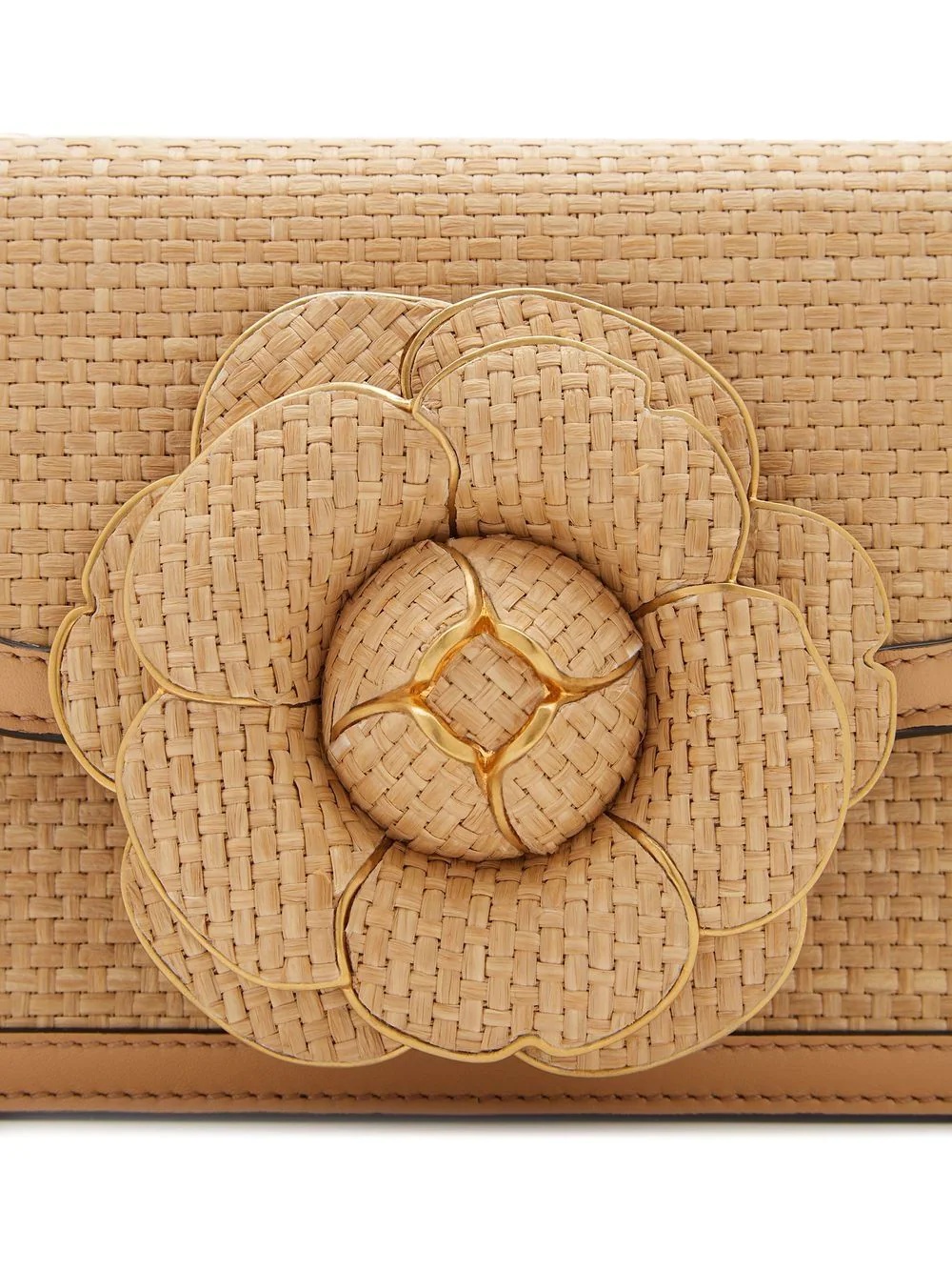 Raffia Tro crossbody bag - 4