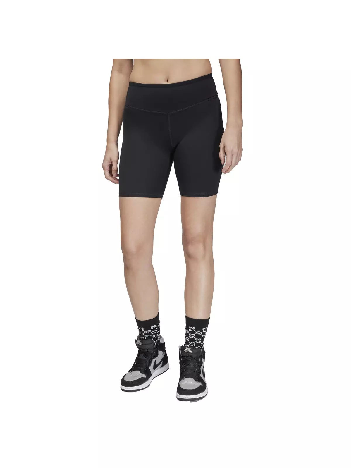 Women's Sport High-Waisted 7" Bike Shorts -Black - 3