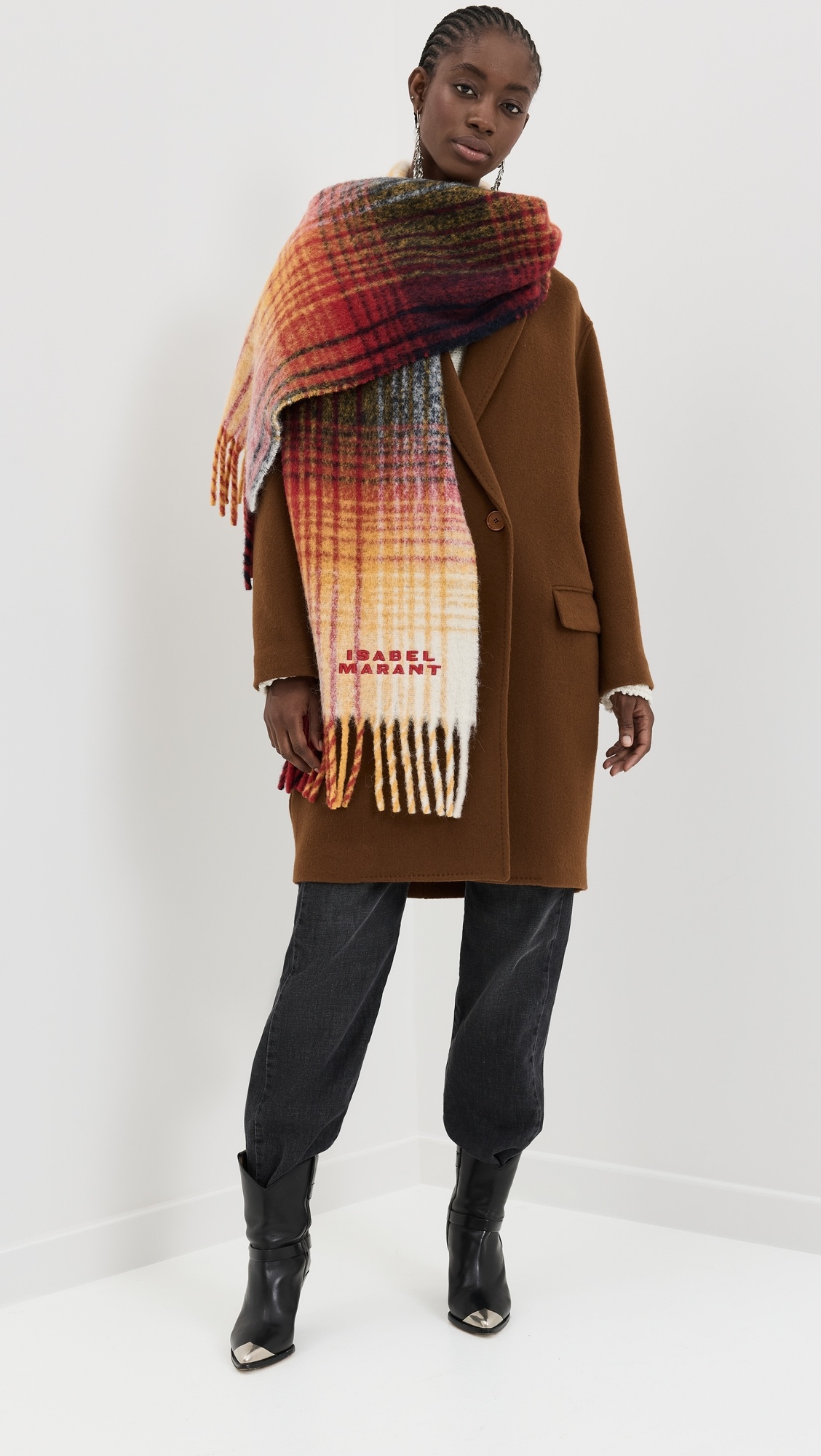 ISABEL MARANT｜ (FIRNY (EC002XHB A4C04J 01BK)) 23PPO0002FA-A1X46M-01BK-