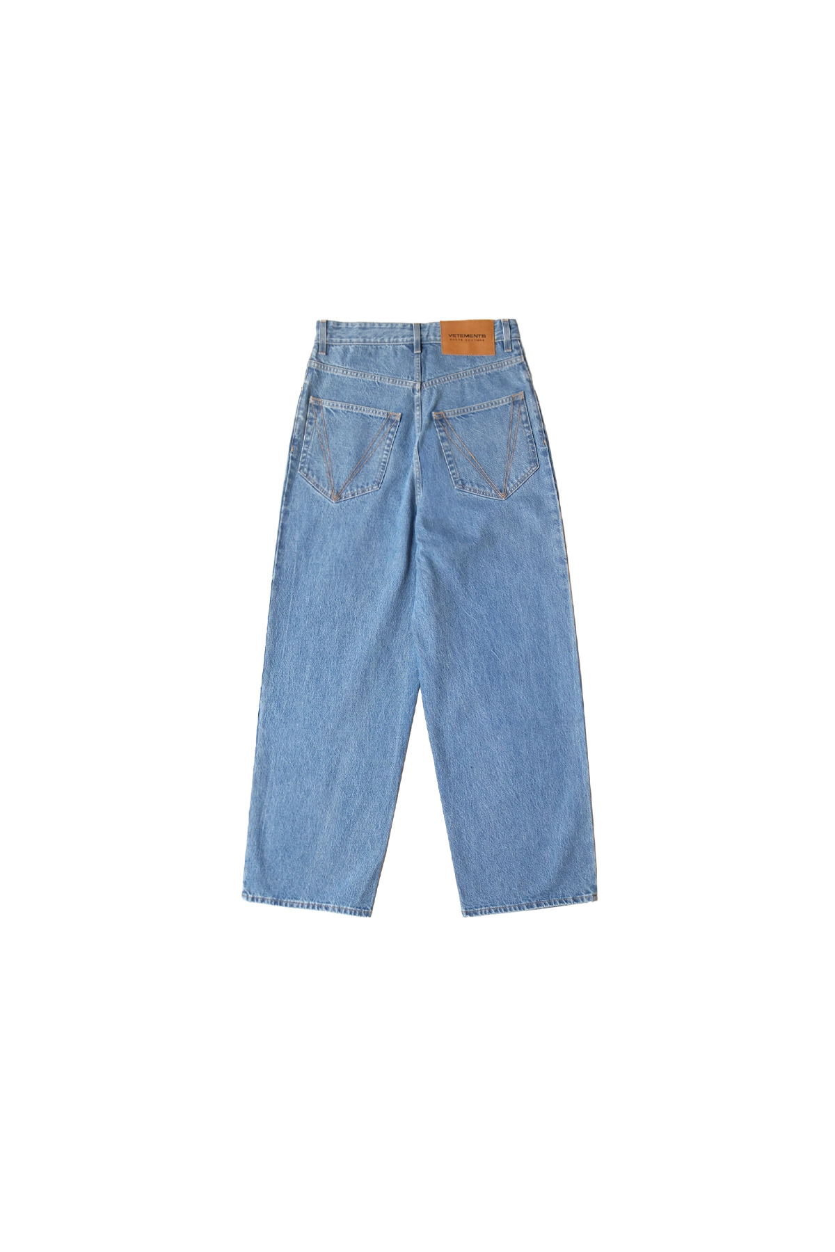 Vetements Baggy Jeans Mid Blue - 2