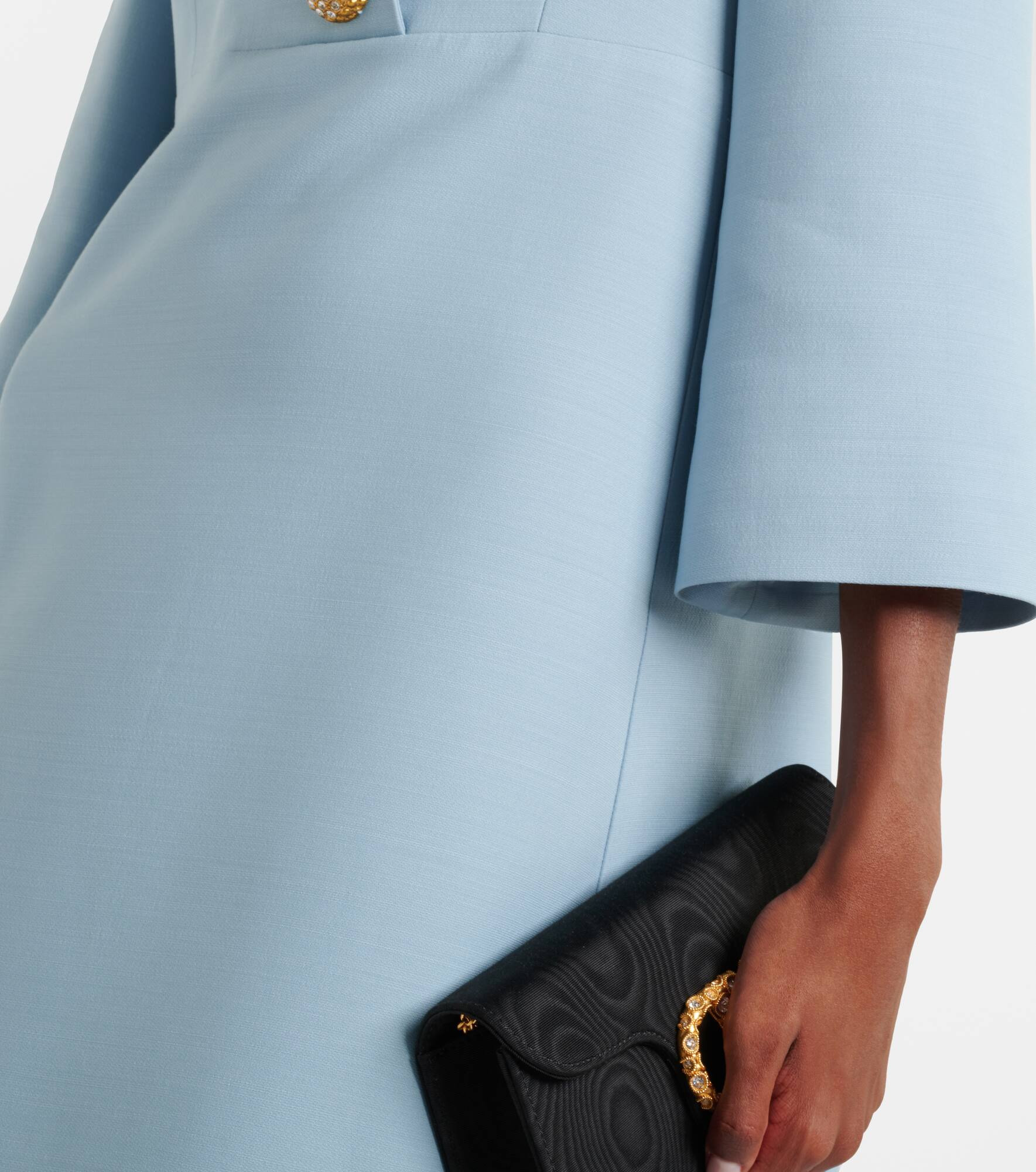 Crepe Couture midi dress - 5