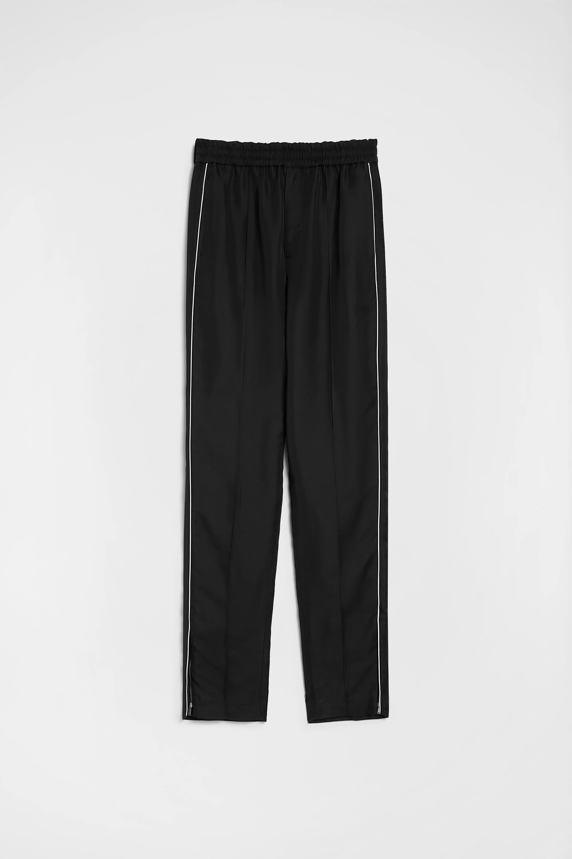 Fluid Viscose Tapered Trousers - 1