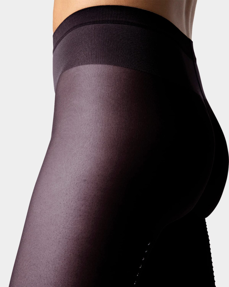 Wolford Crystal Back-Seam Tights, 20 Denier outlook