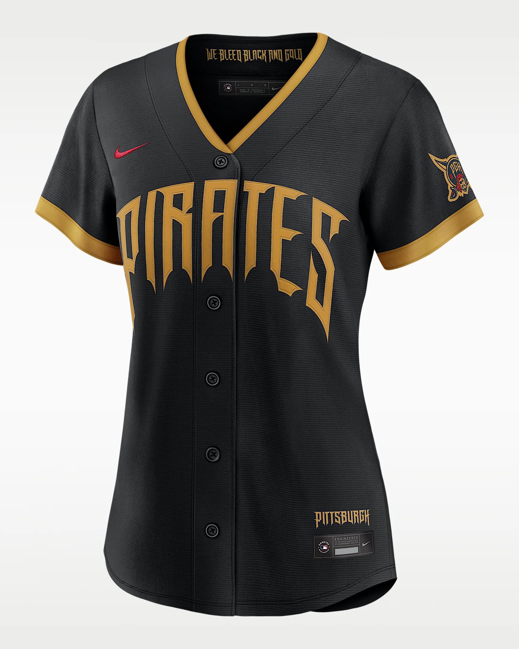Pittsburgh Pirates City Connect Women's Nike MLB Stadium Jersey - 1