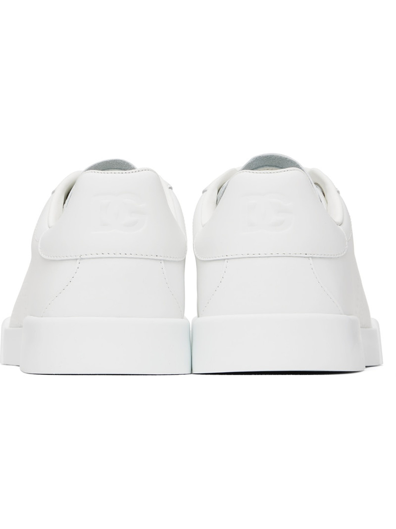 White Nappa Strobel Portofino Light Sneakers 2