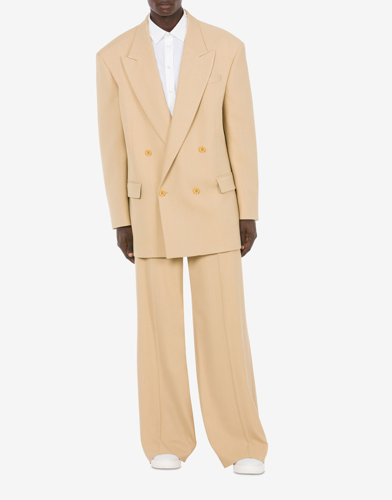 Moschino STRETCH GABARDINE JACKET outlook