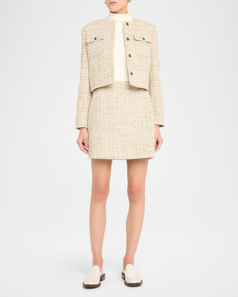 Cropped Tweed Jacket 3