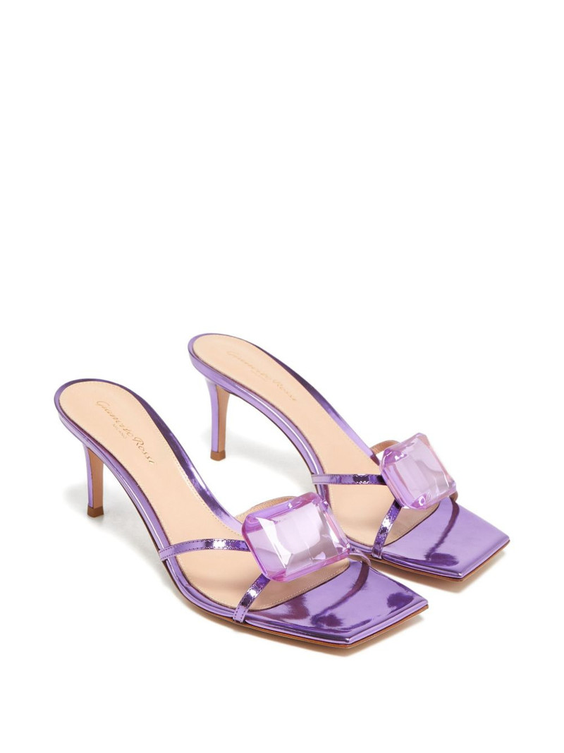 Gianvito Rossi Jaipur crystal-embellished sandals outlook