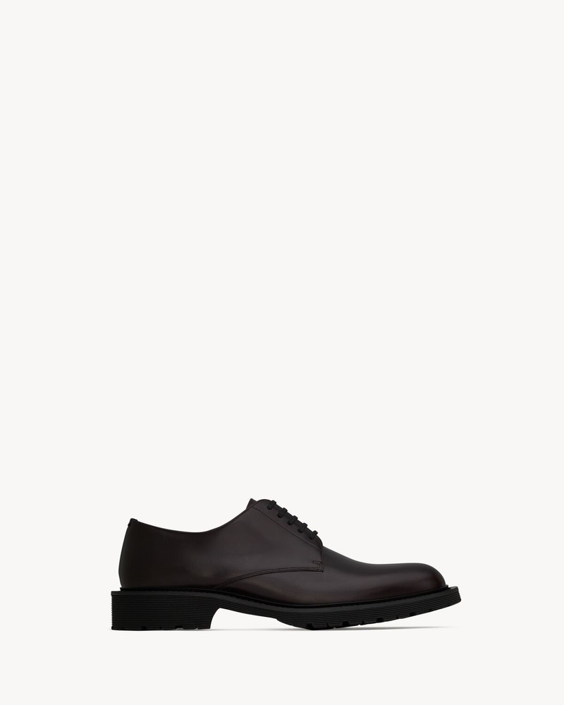 ARMY DERBIES IN SMOOTH LEATHER - 1