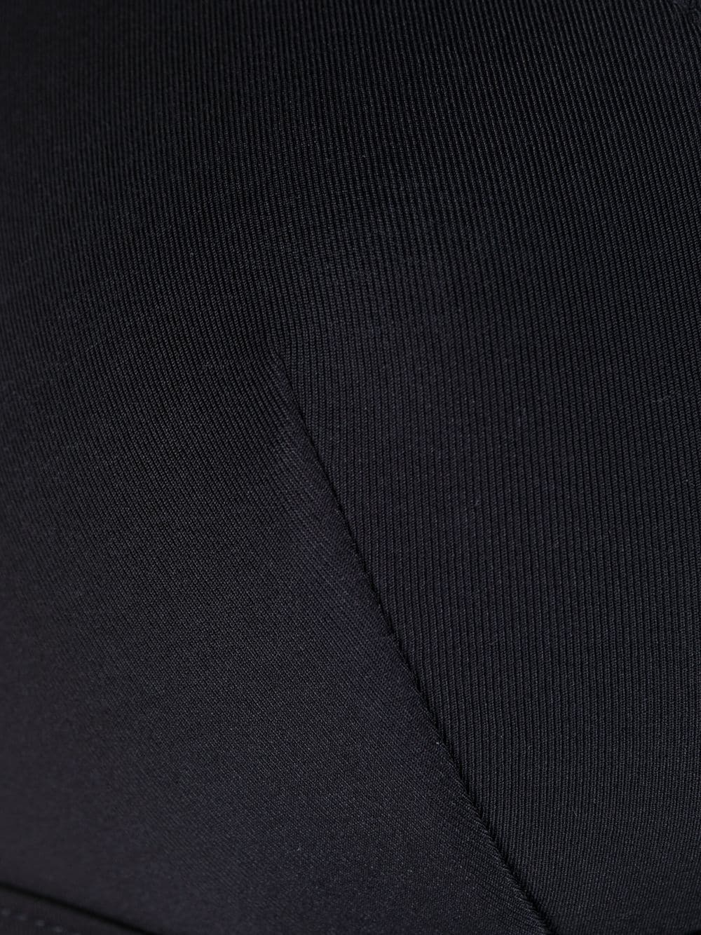 striped detail one-piece - 3