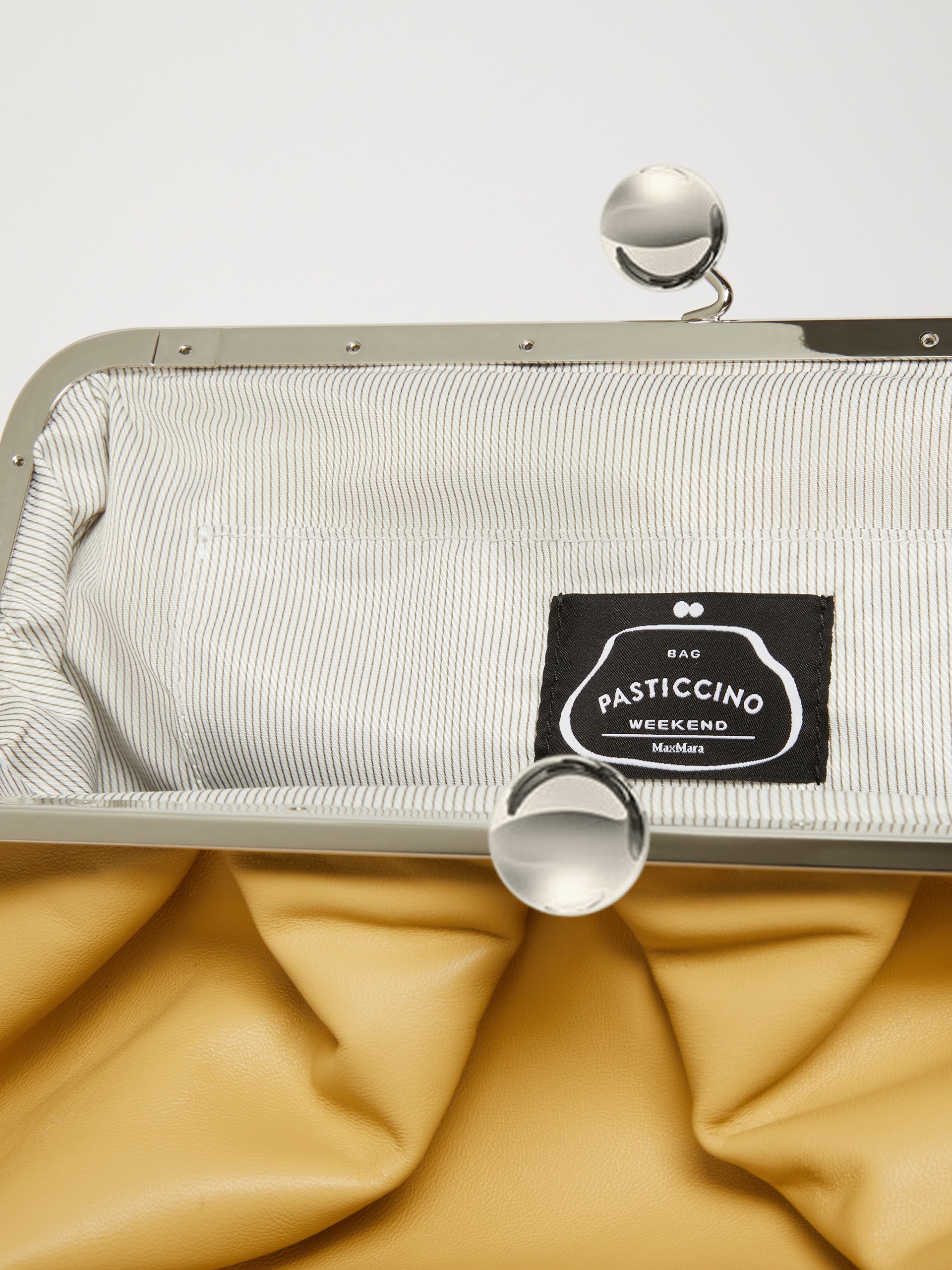 PROVINO Large Nappa leather Pasticcino Bag - 6