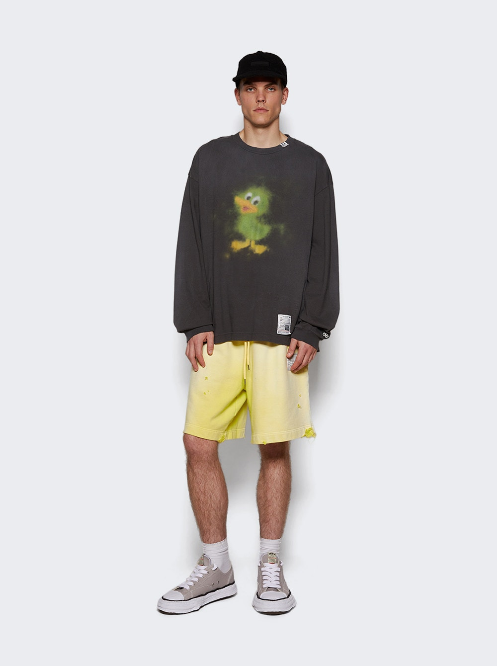 Sun Faded Shorts Yellow - 2