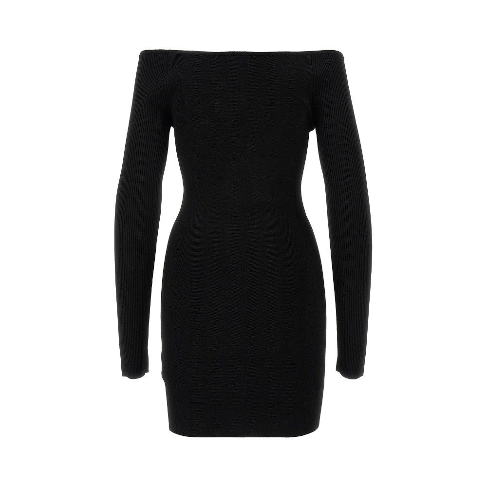 'VERA' KNITTED MINI DRESS - 3