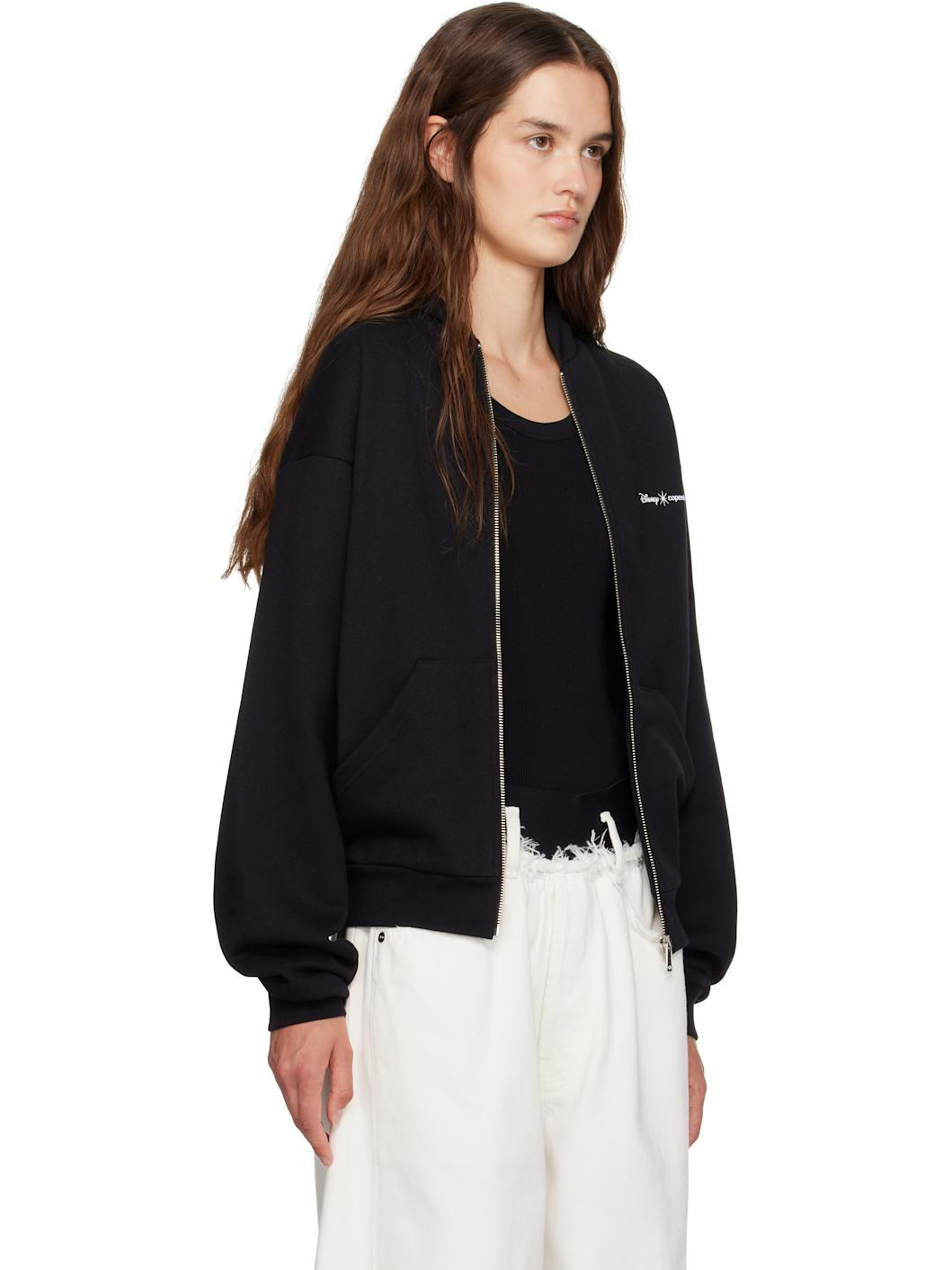 Black Disney Maleficent Zip Up Hoodie - 2