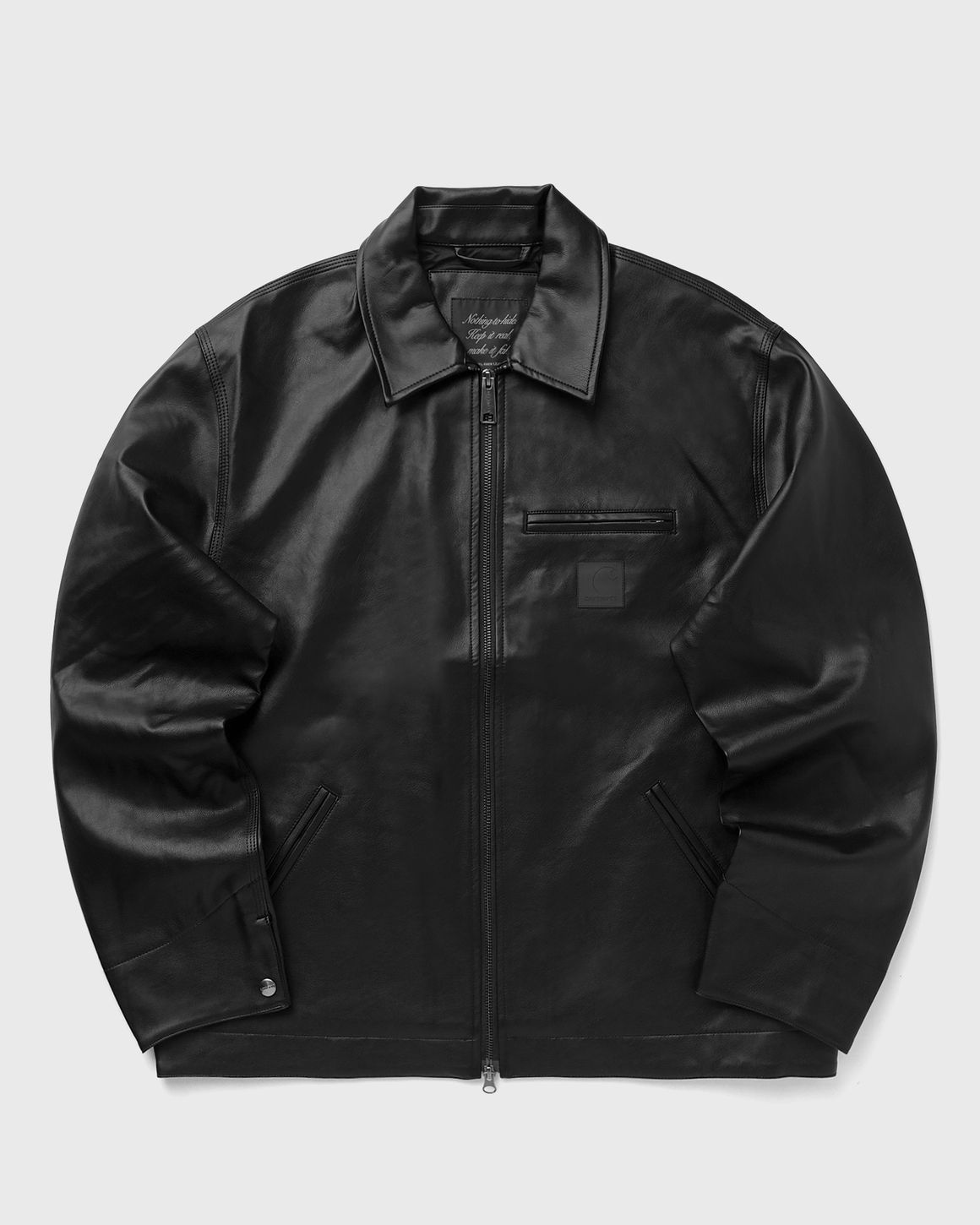 【値下げ可能】LEATHER DETROIT JACKET 定価¥165,000 Carhartt Detroit Jacket | bstn | REVERSIBLE