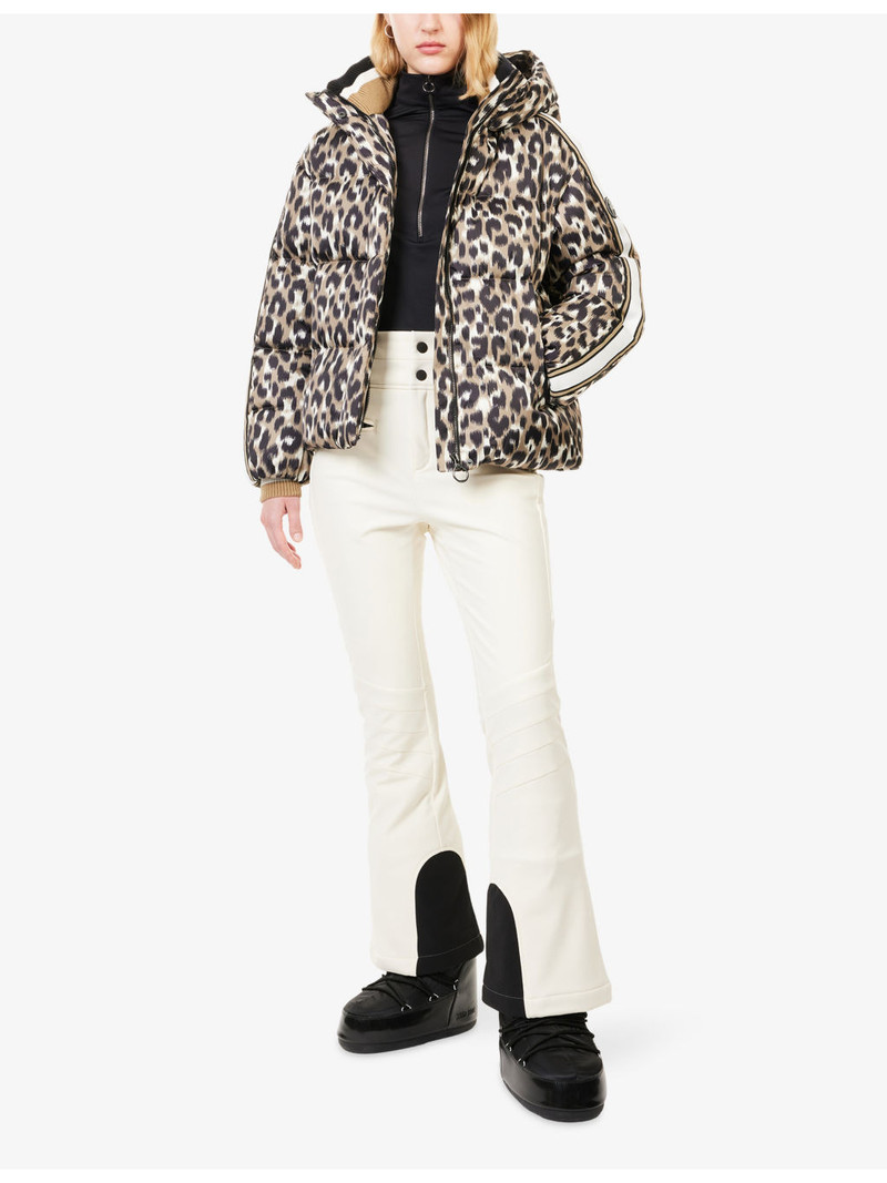 Fusalp Ada Leopard Puffer Jacket outlook