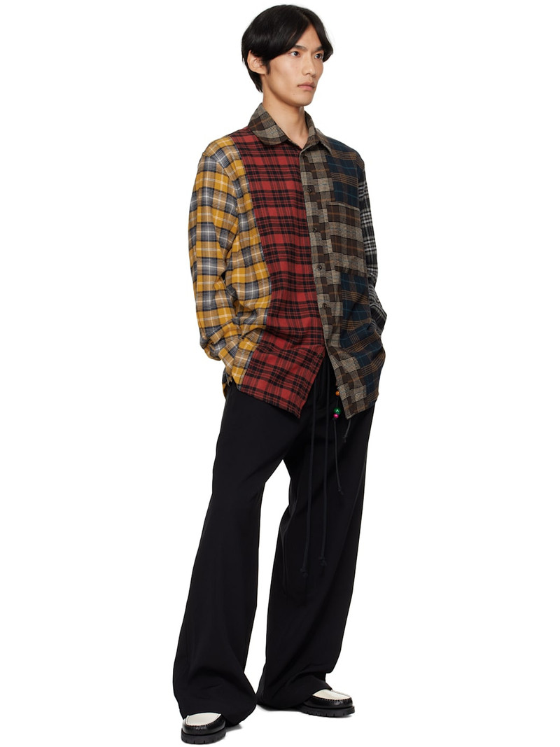 Song for the Mute Multicolor Tartan Flannel Shirt outlook