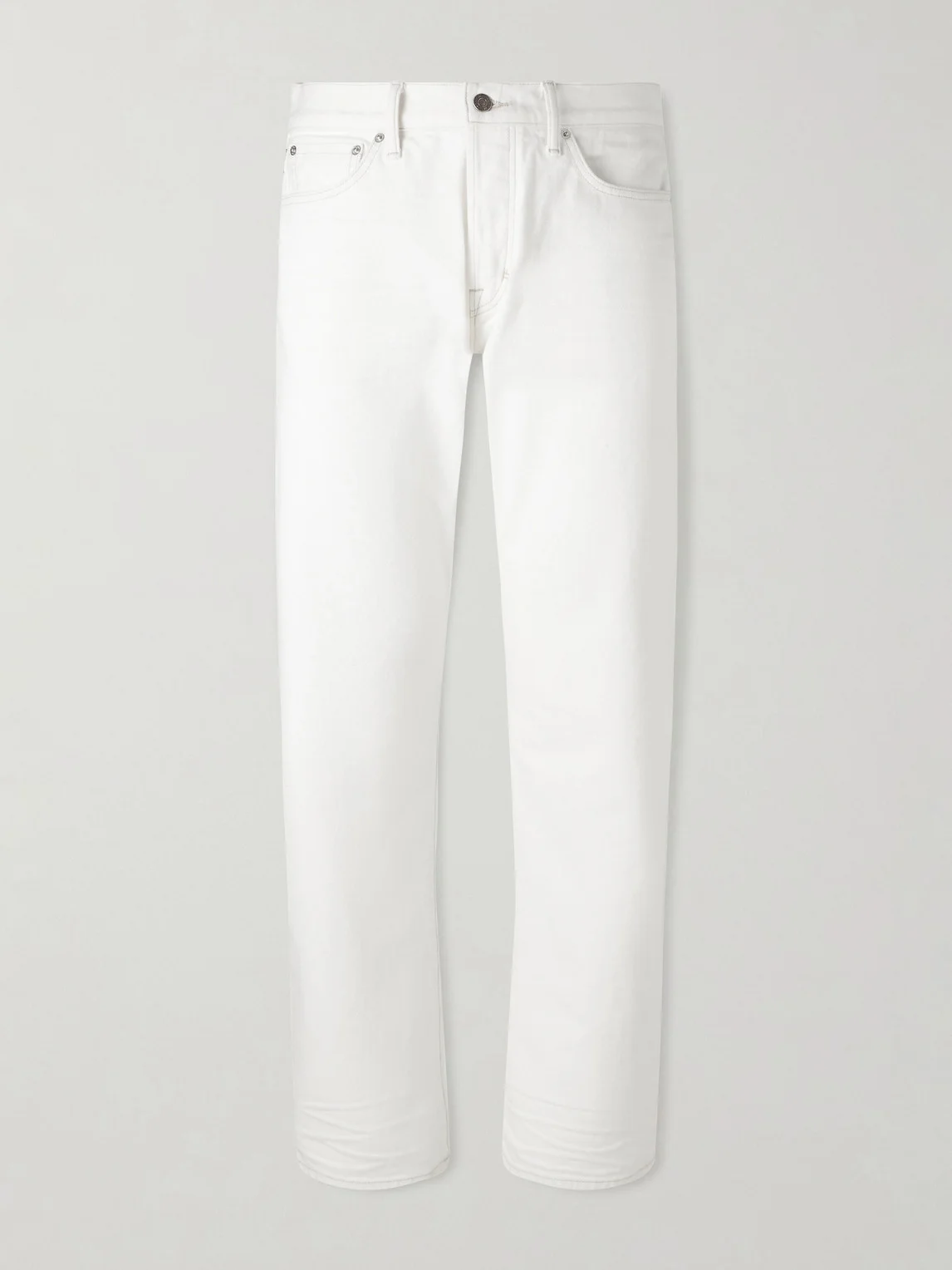 Straight-Leg Selvedge Jeans - 1