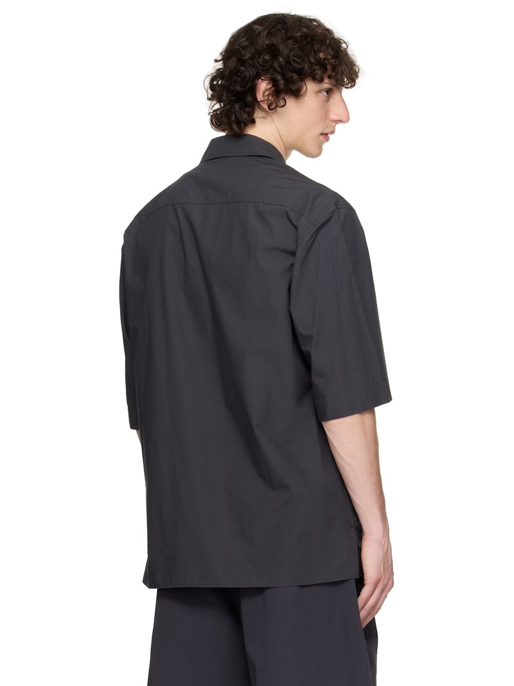Gray 'Convertible' Shirt - 3