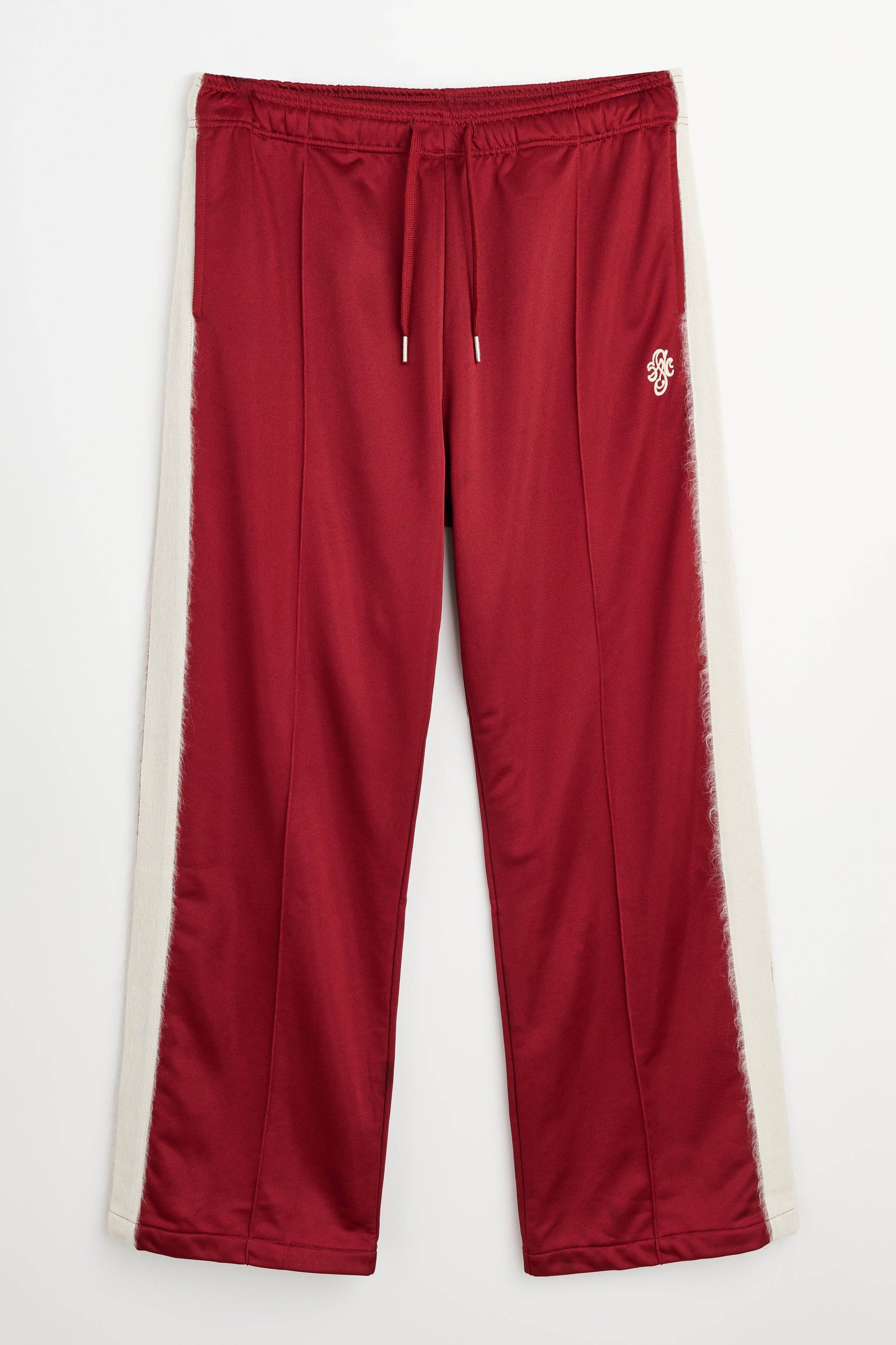 STOCKHOLM SURFBOARD CLUB TRACKSUIT PANTS CHERRY - 6