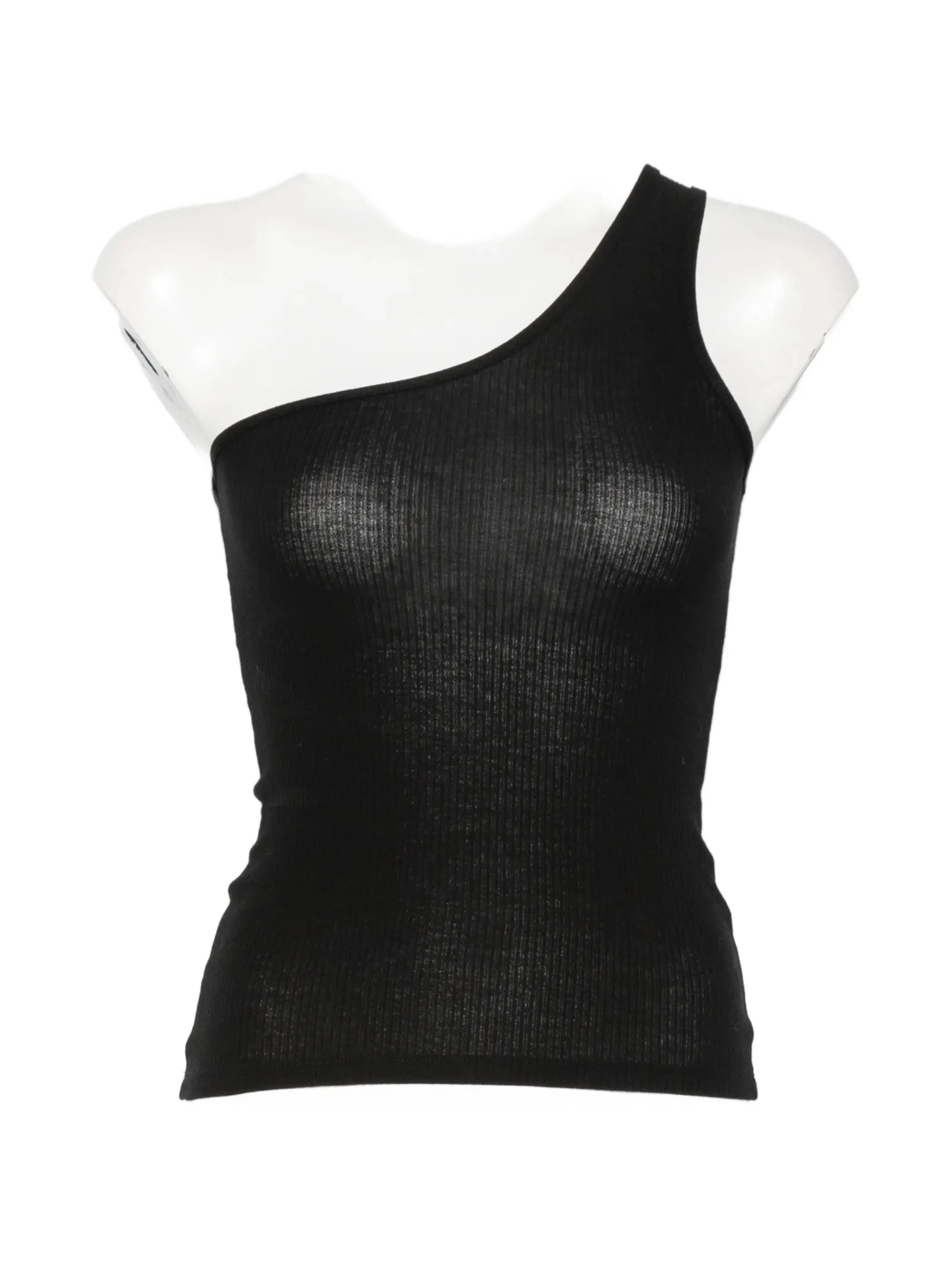 Baserange One-shoulder Ribbed Top - 1
