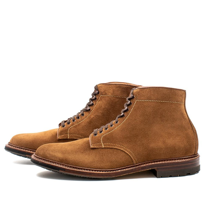 Alden Alden Plain Toe Boot Snuff Calf Suede 4511HC outlook