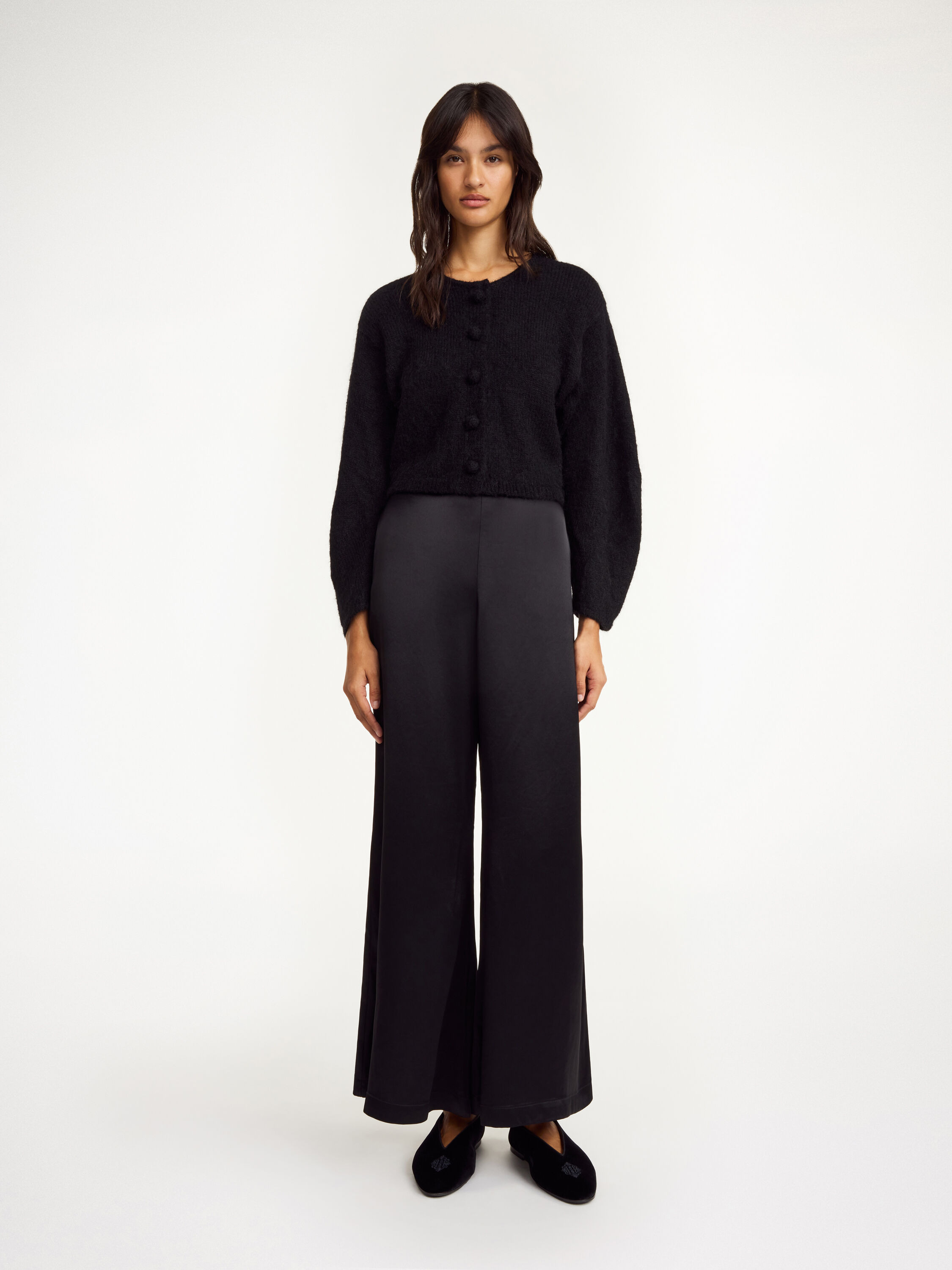 Zharea wool-blend cardigan - 1