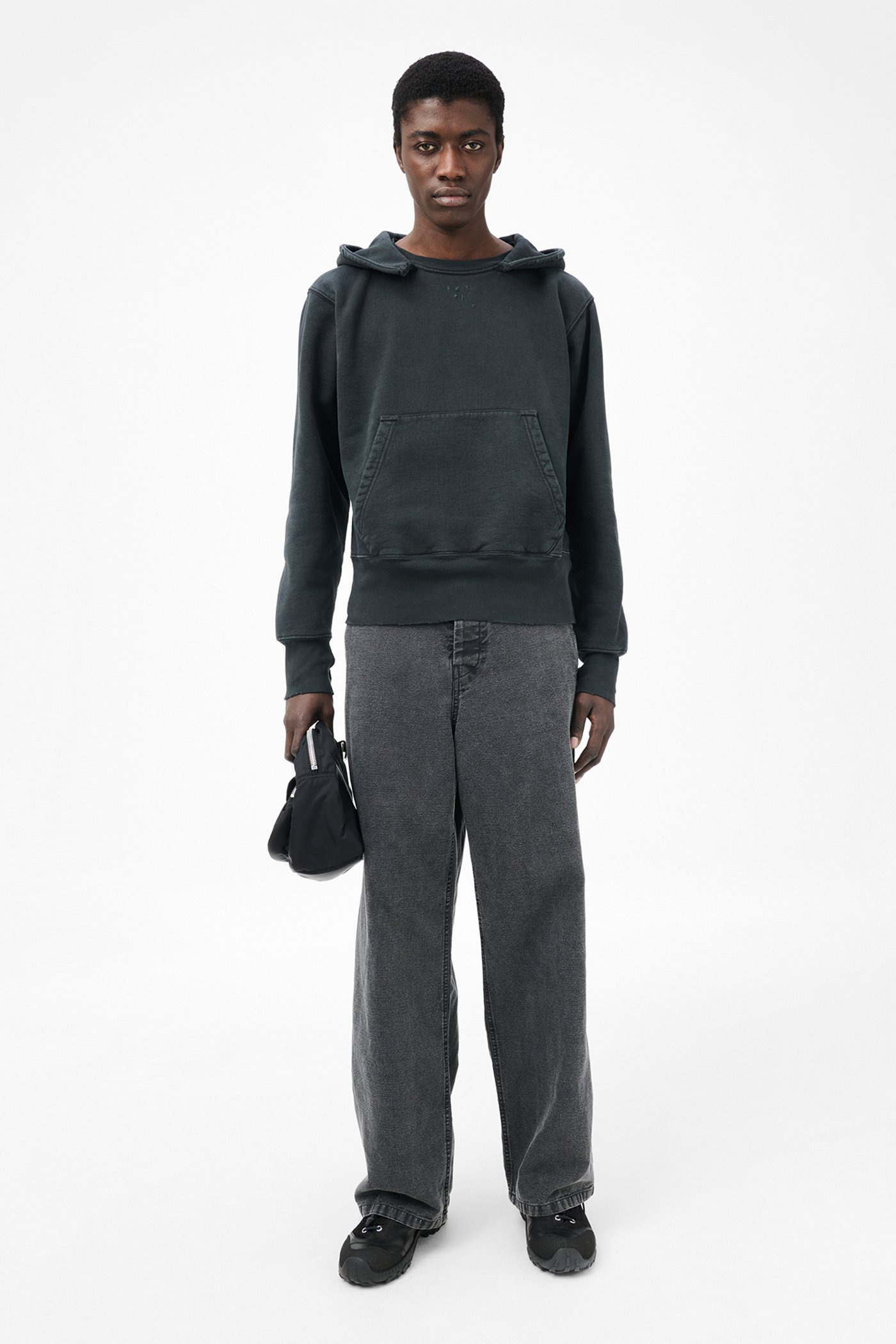 Relic Hood Pigment Black Hefty Fleece - 2