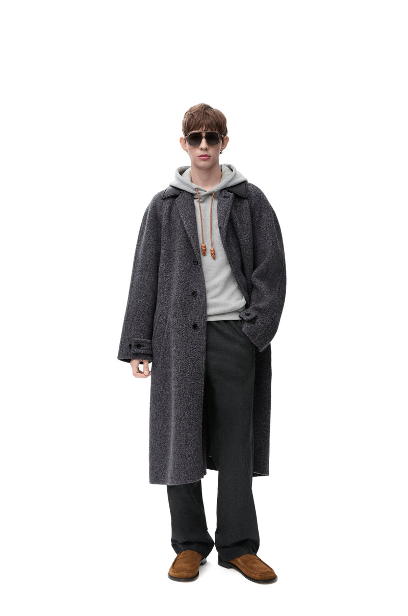 Loewe Coat in wool and cashmere blend outlook