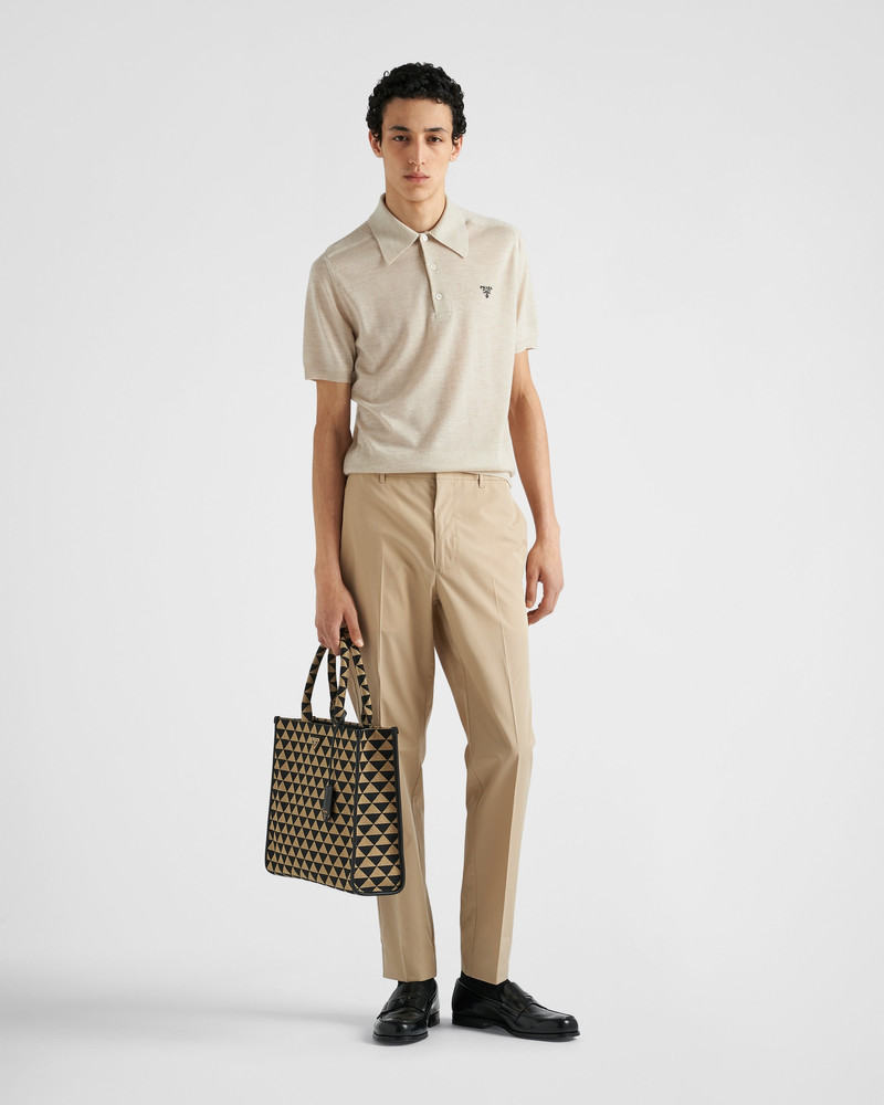 Prada Cashmere polo shirt outlook