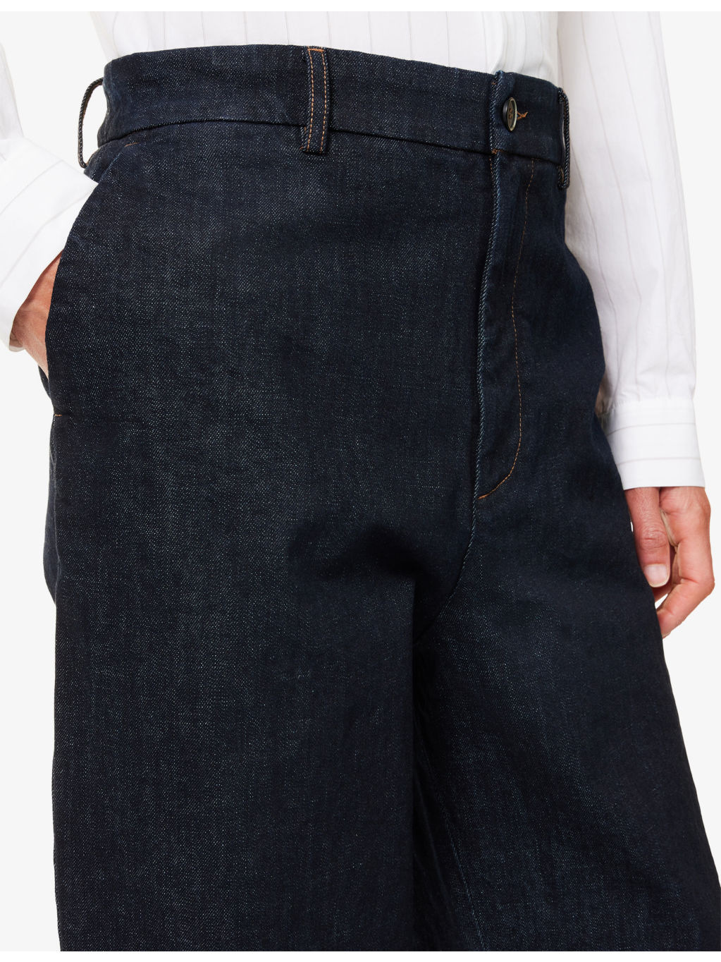 Canasta Straight-Leg Denim Trousers - 5