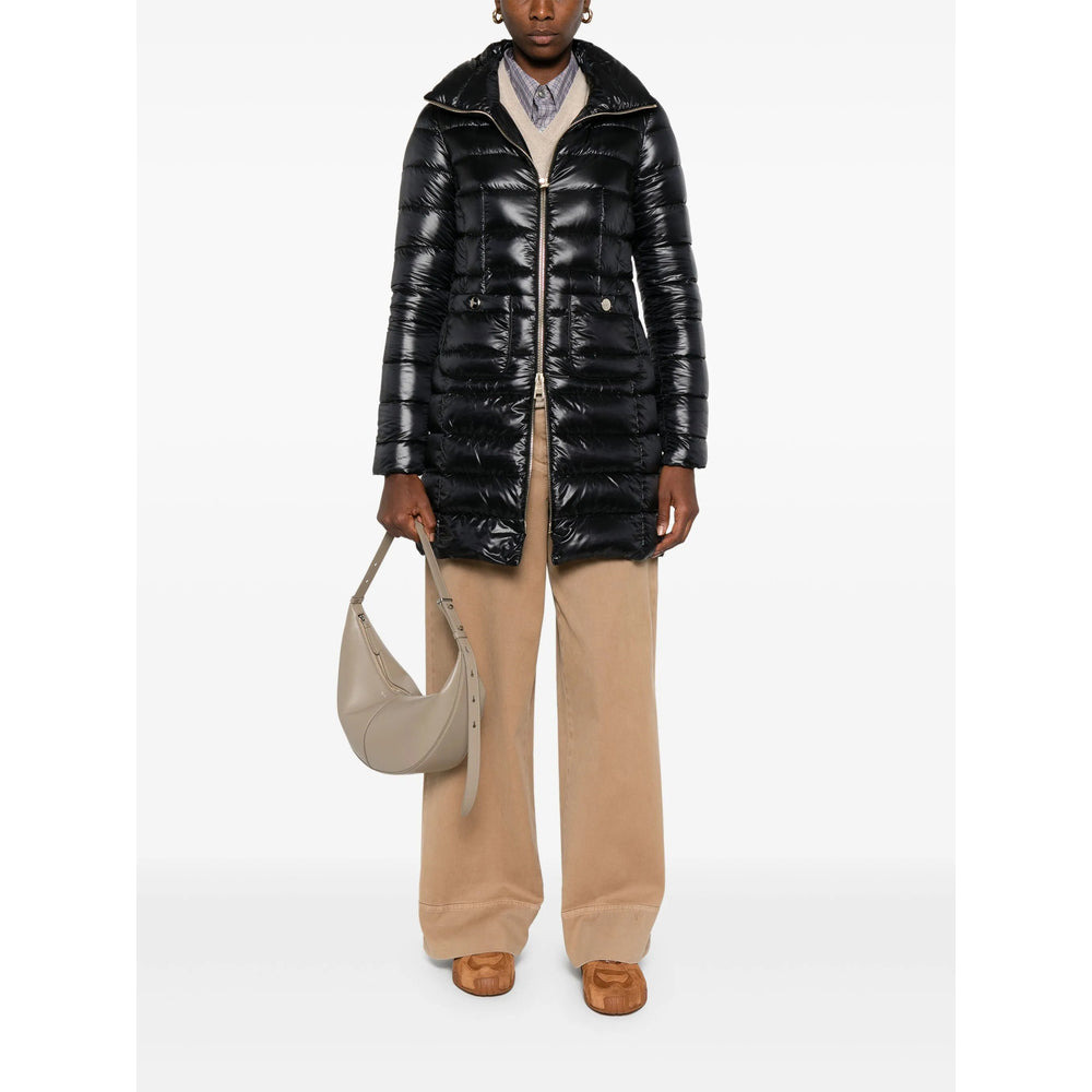 Herno Black Coats - Single Breasted Coats Women - 5