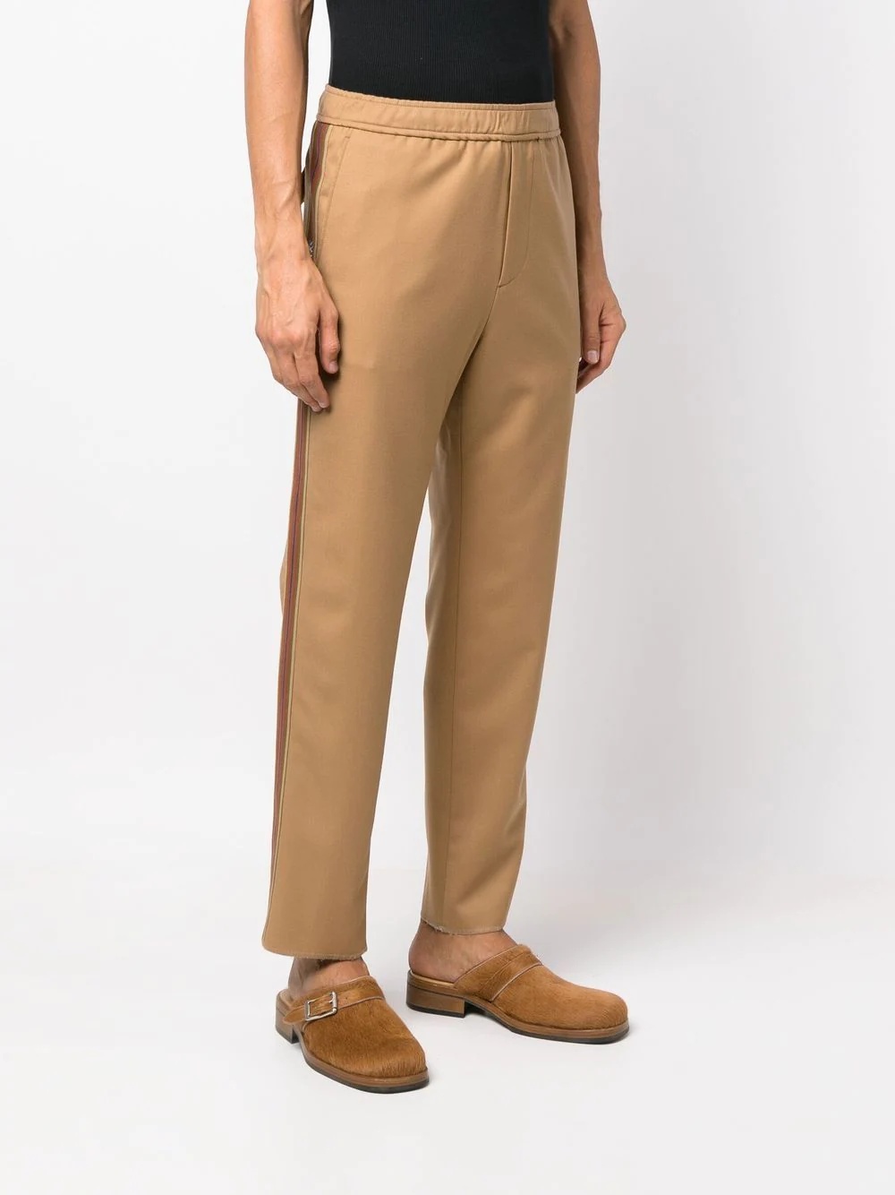 straight-leg virgin-wool trousers - 3