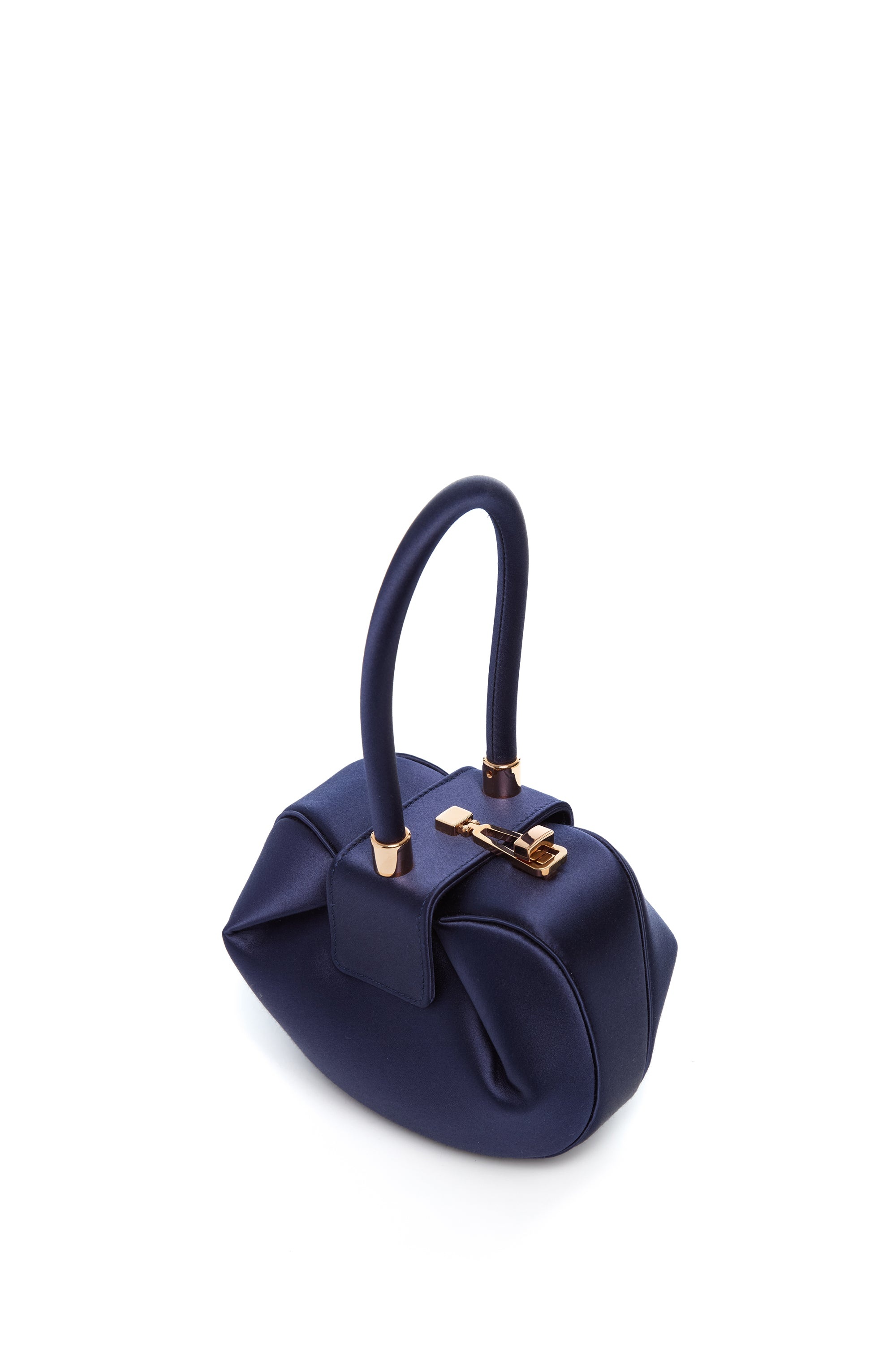Demi Bag in Sapphire Satin - 3