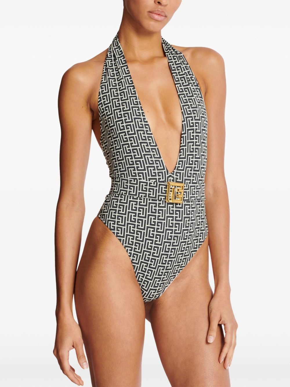 PB Labyrinth-print swimsuit - 6
