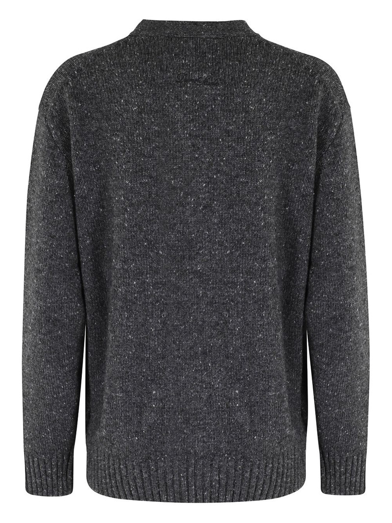 Dunst speckled-effect wool cardigan outlook