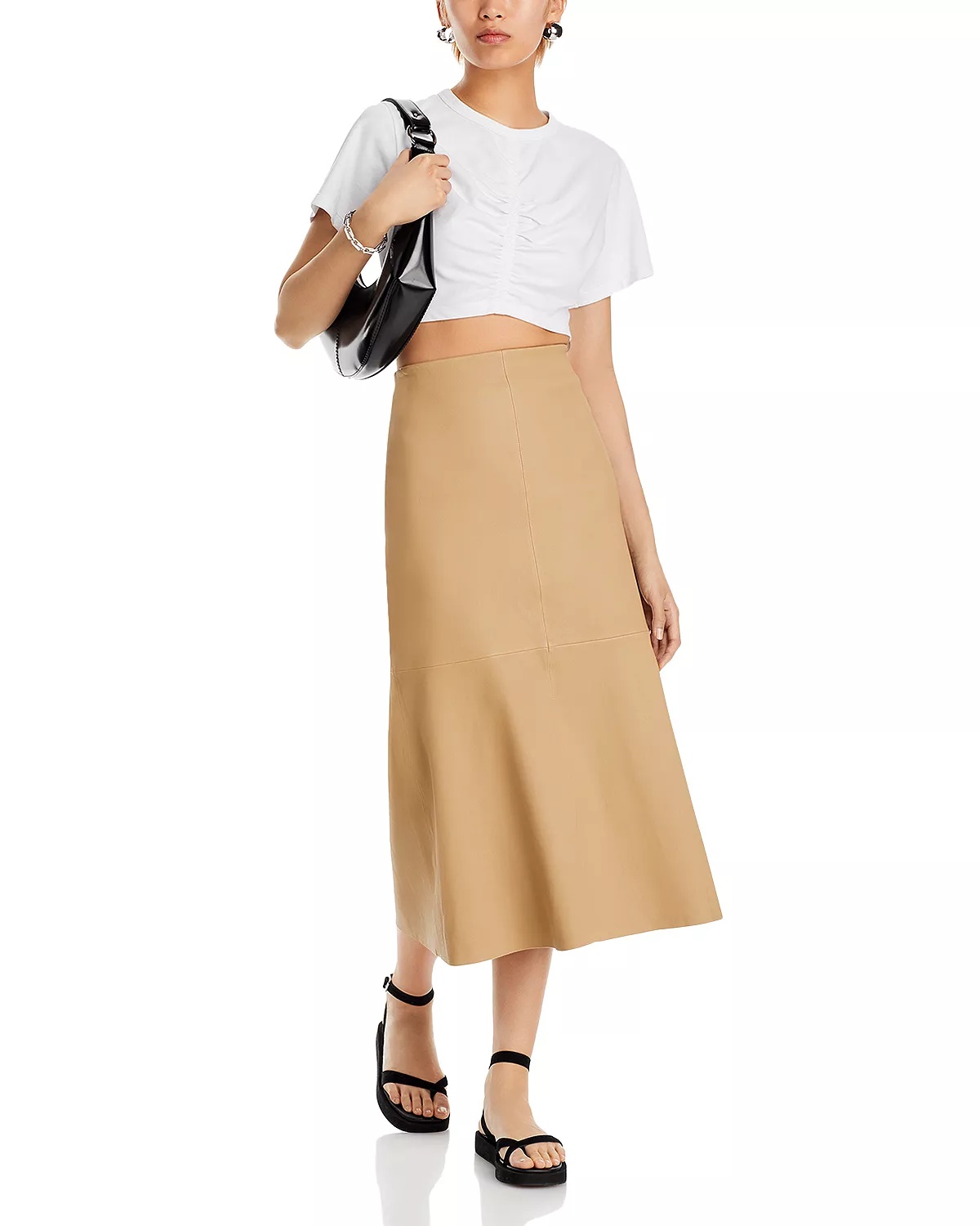 Simoas Leather Skirt - 2